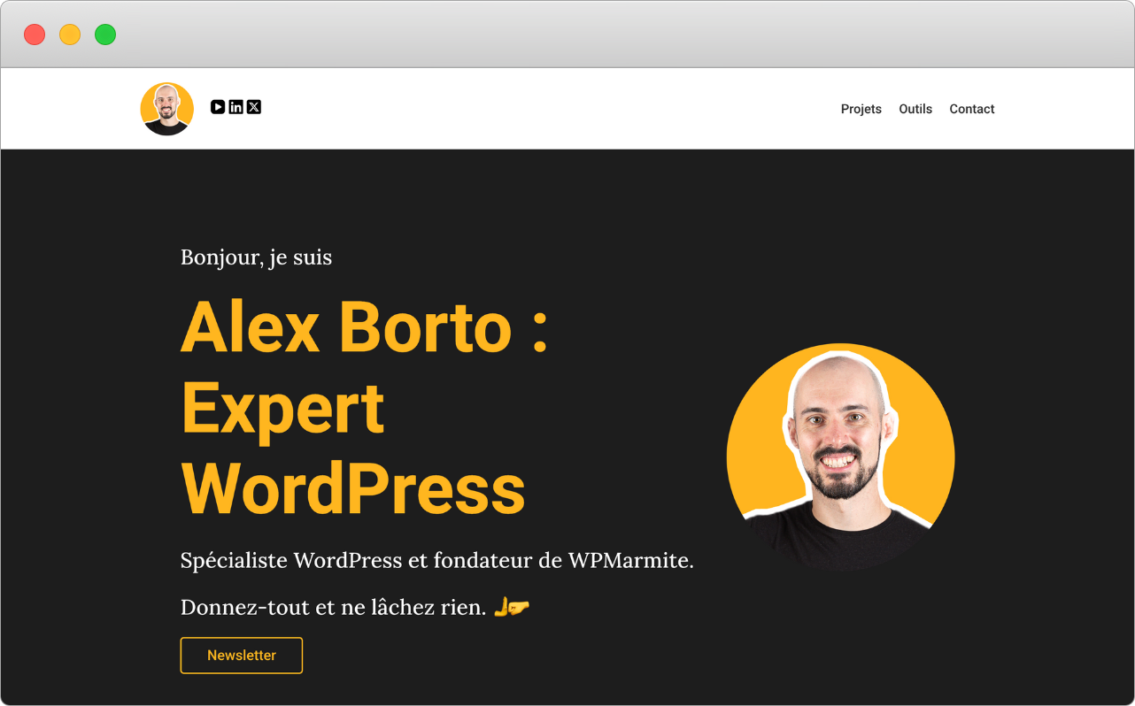 Étude de cas Alex Borto